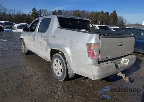2008 Honda Ridgeline Rts from USA, damaged, VIN 2HJYK16428H512245